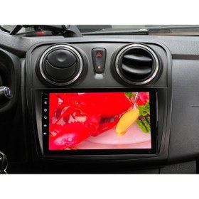 Resim Carnavi DACİA SANDERO-LODGY YUVARLAK PETEK UYUMLU KABLOSUZ CARPLAY MULTİMEDYA 