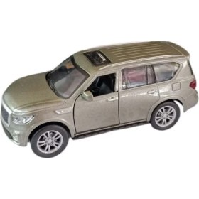 Resim Asya Oyuncak Kt. Metal Işıklı Sesli Jeep FY6208-12D-GRI Araba 