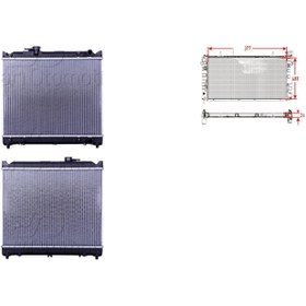 Resim Su Radyatörü AT Suzuki Vitara 1.6i-2.0 TD / X-90 1990-1998 (377x488x26 mm) 