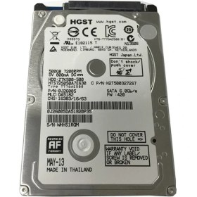Resim 500GB Hgst 2,5'' Notebook Harddisk Yenilenmiş 