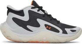 Resim Under Armour UA GS JET 25 Erkek Çocuk Basketbol Ayakkabısı Black/Black/Metallic Black 