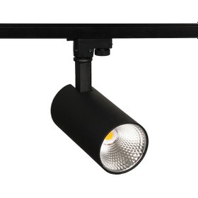 Resim Boru Led Ray Spot Armatür Lamba Siyah 30 Watt Ilık Beyaz 