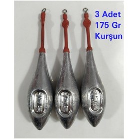Resim Uzak Mesafe Italyan Kalıp Surf Kurşunu 175 Gr - 3 Adet 