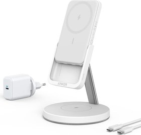 Resim Anker 633 MagGo B25A7 MagSafe Kablosuz Şarj Aleti - Teşhir 
