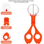 Resim 3 Adet Ergonomik Böcek Kepçe Klipsleri - Şeffaf & Dayanıklı Plastik, Kolay Kullanım İçin Rahat Tutuş - Takı Yapımı, Boncuklama ve Dış Mekan Keşfi İçin Mükemmel - Çeşitli Stiller & Renkler 
