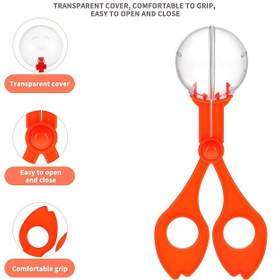 Resim 3 Adet Ergonomik Böcek Kepçe Klipsleri - Şeffaf & Dayanıklı Plastik, Kolay Kullanım İçin Rahat Tutuş - Takı Yapımı, Boncuklama ve Dış Mekan Keşfi İçin Mükemmel - Çeşitli Stiller & Renkler 