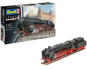 Resim Revell Model Set 1:87 Big Boy Express Locomotive BR02 & Tender 2’2’ T30 02171 