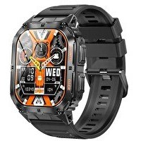 Resim Haino Teko Watch Ultra 3 Amoled Ekran WaterProof 3 Kordonlu Akıllı Saat Titanyum Gri 