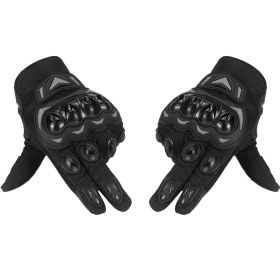 Resim Dofolink Aumotop Lh-03 Siyah-gri Dört Mevsim Kullanıma Uygun, Kayma Önleyici, Dokunmatik Ekran Dostu, Dayanıklı Motosiklet Sürüş Eldiveni Xxl 