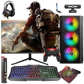 Resim Zeiron AMX40 Ryzen 5 3600 8GB 240GB RX550 23.8 Oyuncu Bilgisayarı 