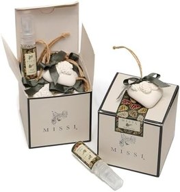 Resim Yılbaşı Kozalaklı Kalp Oud Vanilya Aroma Harmony Set (6 adet) 