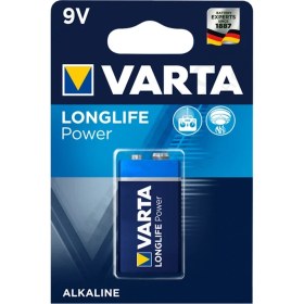 Resim Varta Longlife Power Alkaline 9V Pil 