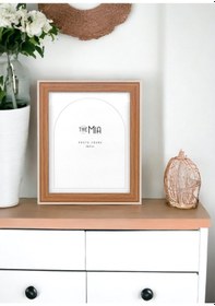 Resim The Mia Retrato Fotoğraf Çerçevesi Krem 25x20 Cm 