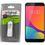Resim Case Man Meizu MX5 Araç Şarj Cihazı Hızlı Şarj Özellikli Adaptör 