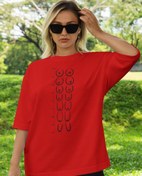Resim Sarksan da dik dur! Oversize Tişört 