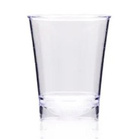 Resim Rubikap Tek Kullanımlık Tulip Bardak, 240 ml, Şeffaf 