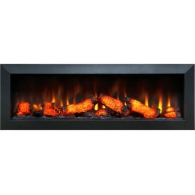 Resim Beyaz Şömine Flameline Elektrikli Şömine KRN130 