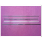 Resim Woc Chrome Toyota Uyumlu Yaris Krom Cam Çıtası 2012-2019 4 Parça Paslanm 