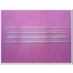 Resim Woc Chrome Toyota Uyumlu Yaris Krom Cam Çıtası 2012-2019 4 Parça Paslanm 