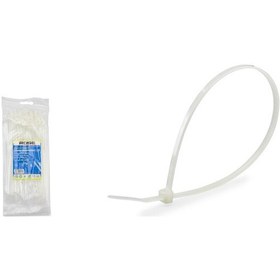 Resim Rose Ct-3620b Plastik Kablo Bağı Cırt Kelepçe 3.6 200mm Beyaz 1 