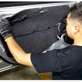 Resim Yapışkanlı Izolasyon ses ve ısı Şilte, 8 Mm, 100 cm (1 metre ) 