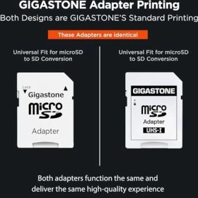 Resim Gigastone Camera Plus 32 GB Microsdhc Hafıza Kartı 10'lu Paket + Sd Adaptör, Kamera, 90 Mb/s'ye Kadar Drone, Full Hd Video, A1 U1 Sınıf 10 Mikro Sd Kart Uhs-I 