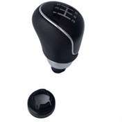 Resim Ford Focus 2008 - 2011 Vites Topuzu 5 Vites Siyah Nikelajlı 8A6J 7J132 BB - 1580939 