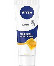 Resim Nivea Koruyucu Bakım Bal Mumu ve Gül Kokusu El Kremi 75 ML 