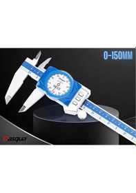 Resim Dasqua 0-300mm Dijital Ve Saatli Kumpas Ip67 Yağa, Suya Dirençli 3004-2005 
