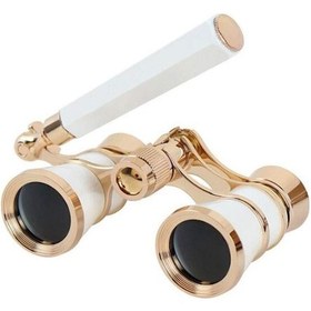 Resim Mini Metal Dürbün 3x25 Hafif Retro Dürbün, Müzik Konser Performansları İçin Yetişkinler, Çocuklar Ve Kadınlar İçin Katlanabilir Sap İle Donatılmış 