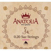 Resim Anatolia 0.20 Uzun Sap Bağlama Teli 