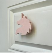 Resim Pomerol Unicorn Dolap Kulpu - Çocuk Odası, Mutfak Ve Banyo İçin Renkli Ve Dayanıklı Mobilya Kulp 