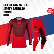 Resim Fox Bordo Kırmızı Jersey Pantolon Takımı 