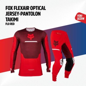 Resim Fox Bordo Kırmızı Jersey Pantolon Takımı 