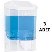Resim Flosoft F032 Eko Sıvı Sabunluk 500 Ml. - 3 Adet Flosoft