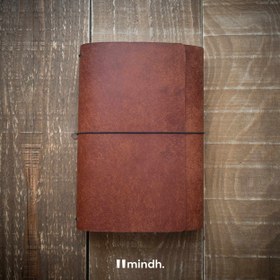 Resim mindh. Notebook Fold - Defter Kılıfı - Kırmızı / A5 / +2 Defter 