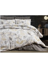 Resim Çift Kişilik Çarşaflı Nevresim Takımı Pamuklu 4 Parça Desenli Sonbahar Sonbahar 