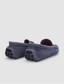 Resim Cabani Triko Mavi Erkek Loafer 