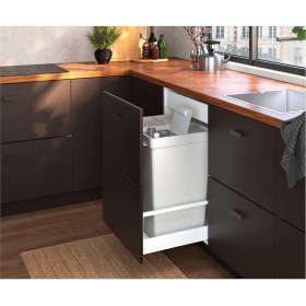 Resim Atık Ayırma Kutusu, Açık Gri, 35 Lt 