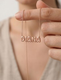 Resim İsimli Bombeli Kişiye Özel 925 Ayar Gümüş Kadın Kolye 