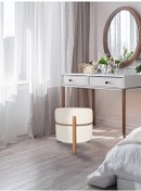 Resim Petto Sandıklı Sehpalı Fonksiyonel Puf Bej 