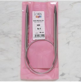 Resim Loren Crafts 8 Mm Çelik Misinalı Şiş 60 Cm 