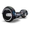 Resim Citymate Elektrikli Kaykay 6.5" Siyah Kurukafa Grafity Desenli Akıllı Hoverboard 