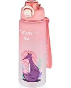 Resim Vagon Life 800 Ml. Policarbon Pembe Matara 2352 