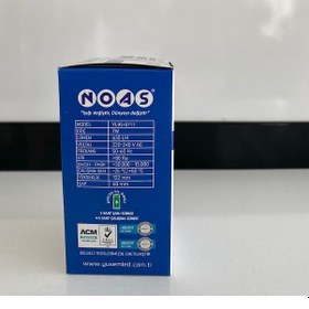 Resim Noas Yl95-0711 7w 6500k Beyaz Şarjlı Ampul 