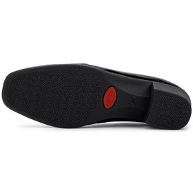 Resim Relax Anatomic Kadın Hakiki Deri Siyah Comfort Ayakkabı 611 E5698-923 Bn Ayk Sk25-26 Black/dk Black Siyah 