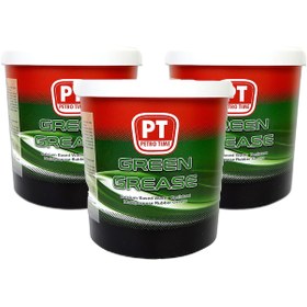 Resim Petro Time Suya Dayanıklı Kalsiyumlu Yeşil Gres 3 x 1 KG 