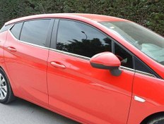 Resim OMSA Opel Astra K HB Krom Cam Alt Çıtası 8 Parça 2015-2021 Arası 