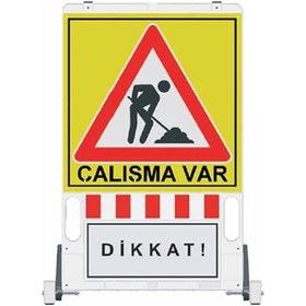 Resim Katlanır Uyarı Levhalı Bariyer 150X90Cm (534231242) 