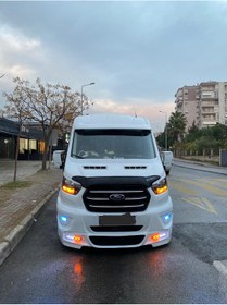 Resim FORD TRANSİT 2020 ÖN GİYDİRME TAMPON BOYALI LEDLİ 